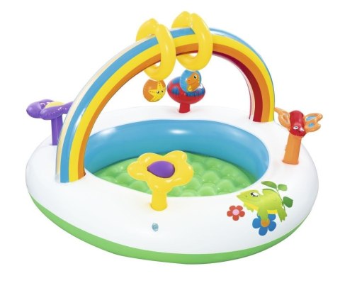 BESTWAY 52239 BASENIK Z TĘCZĄ - AKTYWNY PLAC ZABAW 91cm x 56cm