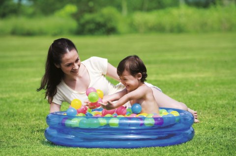 Bestway 51085 BASEN Z PIŁECZKAMI HAPPY TIME 91cmxH20cmX50balls