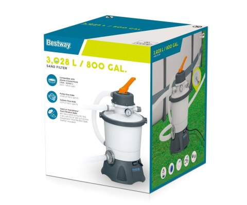 Bestway 58515 Pompa filtrująca piaskowa Flowclear 3028l