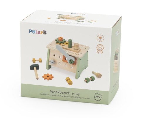 Viga 44249 PolarB Skrzynka 2w1 - stolik małego majsterkowicza