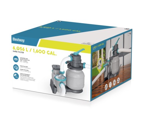 Bestway 58497 Pompa filtrująca piaskowa Flowclear 5678l