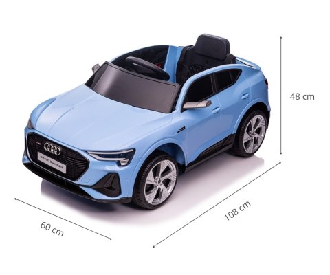 Milly Mally Pojazd na akumulator Audi E-Tron Sportback 4x4 Blue