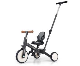 Milly Mally Rowerek 5w1 Optimus Max Dark Grey