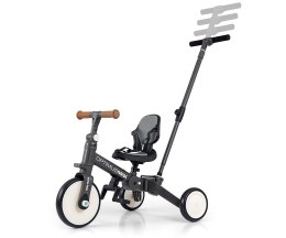 Milly Mally Rowerek 5w1 Optimus Max Dark Grey