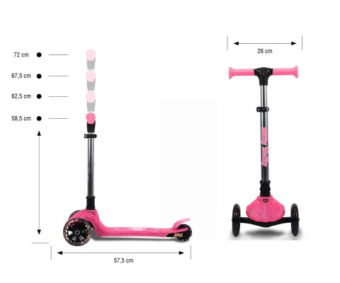 Milly Mally Scooter Jelly Pink