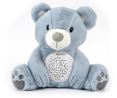 Milly Mally Zabawka pluszowa z Projektorem Milly Bear Blue