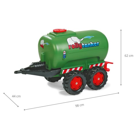 Rolly Toys 122653 Cysterna Rolly-Tanker 2-osie Zielona