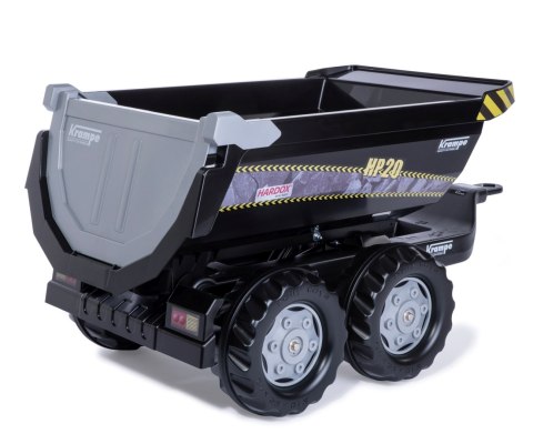 Rolly Toys 123230 Przyczepa Rolly-Halfpipe Półwywrotka Krampe, 2-osie