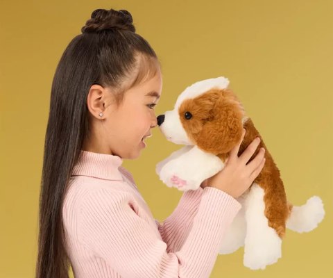 Little Live Pets 26548 Interaktywny Piesek Łatek z klatką