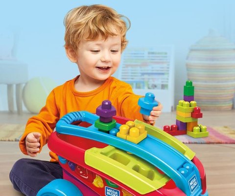 MEGA BLOKS WÓZEK SORTER KSZTAŁTÓW