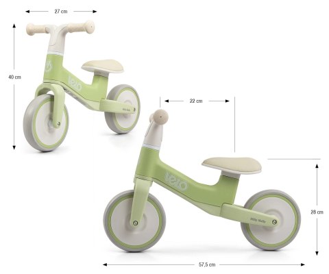 Milly Mally Rowerek Biegowy Velo Green