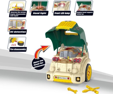 Milly Mally Silnik rozkręcalny N-gine Green