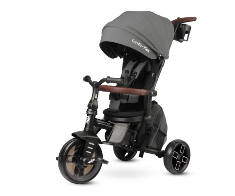Qplay Rowerek Trójkołowy Comfo Max Grey
