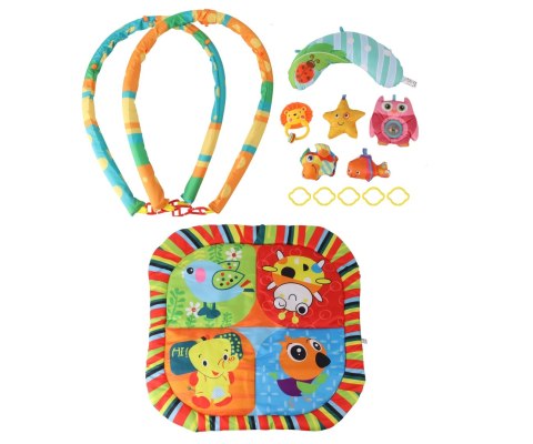 TinyMini JL624-1D Mata edukacyjna Kolorowe Zwierzątka