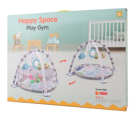 TinyMini JL626-2D Mata edukacyjna 2w1 Basen z Piłkami