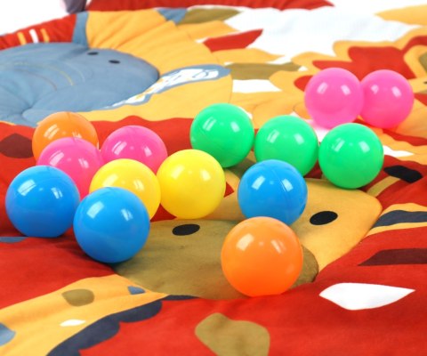 TinyMini JL639-2B Mata edukacyjna 2w1 Kwiat Safari