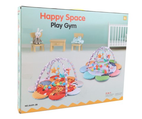 TinyMini JL639-2B Mata edukacyjna 2w1 Kwiat Safari