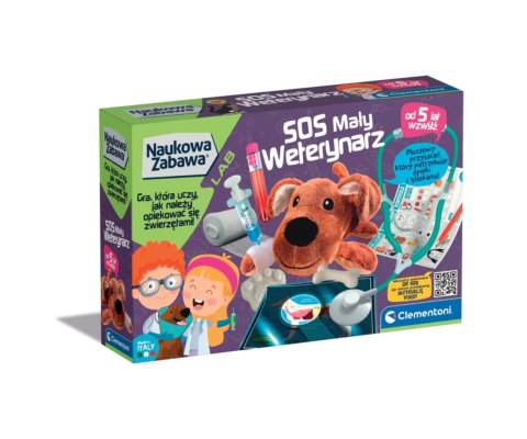 Clementoni Naukowa Zabawa Lab 50712 S.O.S Mały Weterynarz