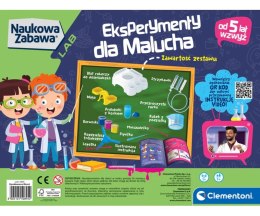Clementoni Naukowa Zabawa Lab 50895 Eksperymenty Dla Malucha