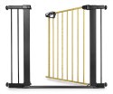 Milly Mally Bramka zabezpieczająca Barierka na schody z rozszerzeniami Guardy 104 Black Natural