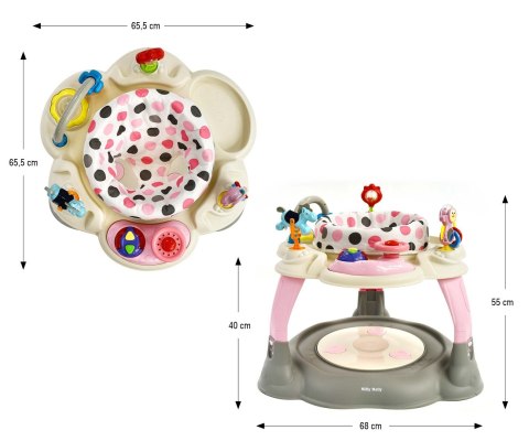 Milly Mally Centrum Aktywności Twist Pastel Dots