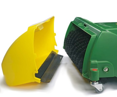 Rolly Toys 409716 Zamiatarka z Klapą John Deere