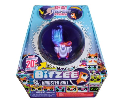 Spin Master 6072283 Bitzee Zwierzątko interaktywne Hamster Ball fioletowy