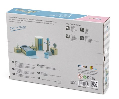 Viga 44035 PolarB Zestaw mebelków - sypialnia