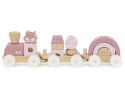 Viga 44269 PolarB Drewniany pociąg z elementami do układania