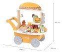 Viga 44280 PolarB Mały Burger Bar - Drewniany Wózek Kulinarny