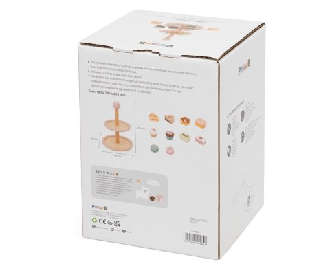 Viga 44284 PolarB Słodka Patera - Drewniane Makaroniki i Torciki