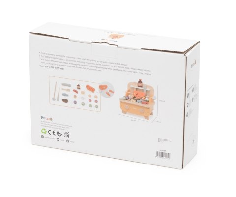 Viga 44294 PolarB Moje pierwsze BBQ - drewniany grill