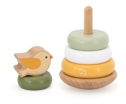 Viga 44298 PolarB Drewniana wieża do układania - Ptaszek