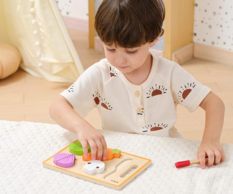 Viga 44790 Zabawa w krojenie - kolorowe warzywa