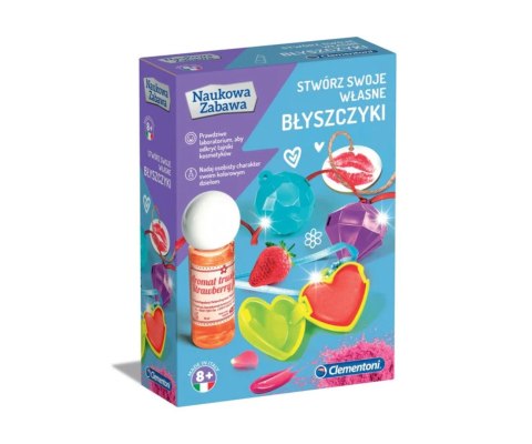 Clementoni 50066 Naukowa Zabawa Lab Błyszczyki