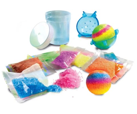 Clementoni 50702 Naukowa Zabawa Lab Szalone Brokatowe Piłeczki