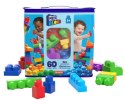 Fisher Price DCH55 Mega Blocks Klocki Konstrukcyjne Mega Bloks 60 Elementów