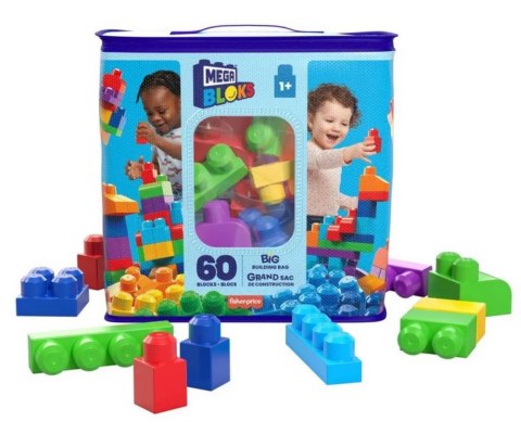 Fisher Price DCH55 Mega Blocks Klocki Konstrukcyjne Mega Bloks 60 Elementów