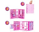 Mattel HXD58 Lalka Modowa Barbie Różowa Z Szafą