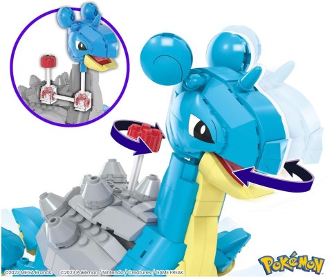 Mattel HKT26 Zestaw Klocków Mega Construx Pokemon Lapras