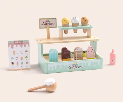 Tooky Toy TJ119 Słodka budka z lodami