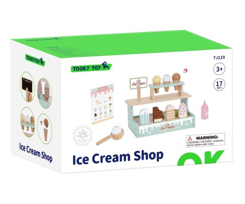 Tooky Toy TJ119 Słodka budka z lodami