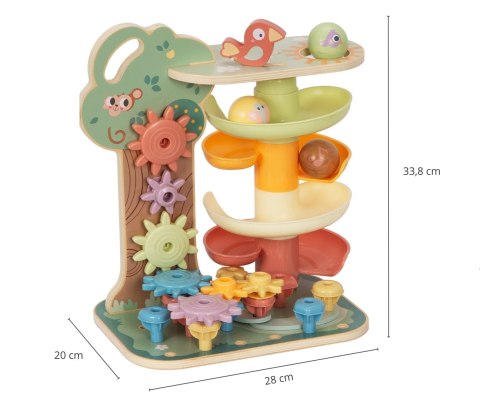 Tooky Toy TJ632N Drewniane zakręcone drzewo