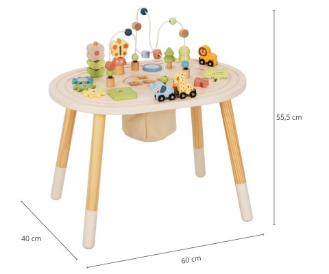 Tooky Toy TJ789 Stolik edukacyjny Leśna podróż