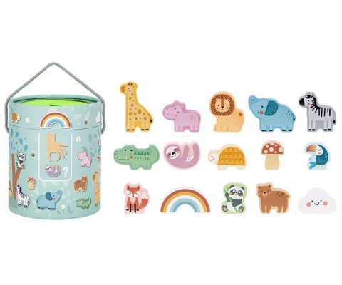 Tooky Toy TK635A Zoo w wiaderku