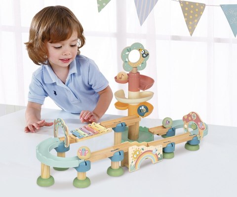 Tooky Toy TK744N Drewniany kulodrom marzeń