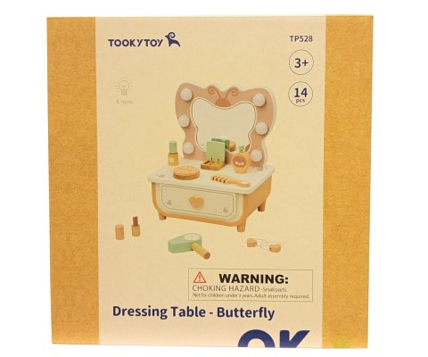 Tooky Toy TP528 Toaletka Małej Księżniczki Motyl