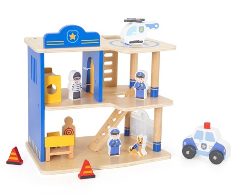 Viga 44803 Drewniany komisariat policji z akcesoriami