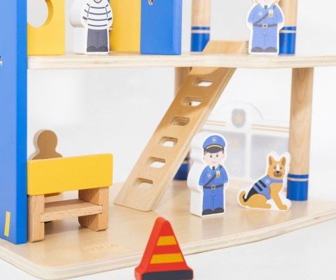 Viga 44803 Drewniany komisariat policji z akcesoriami