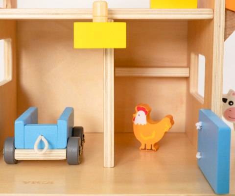 Viga 44804 Drewniana farma z akcesoriami